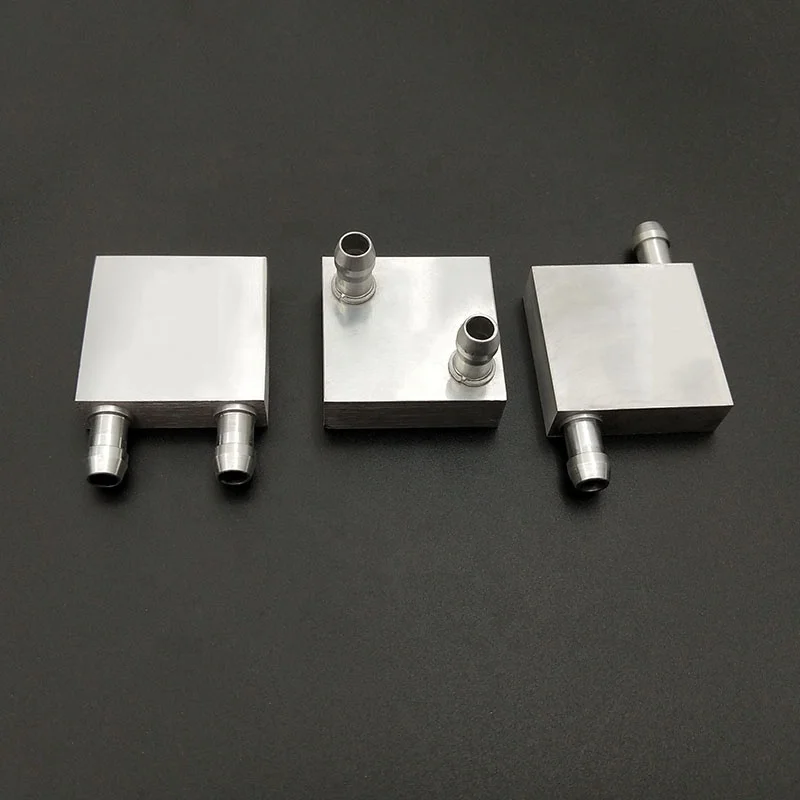 40*160mm  Aluminum Liquid Cooling Cooler Block Heat sink for CPU Peltier