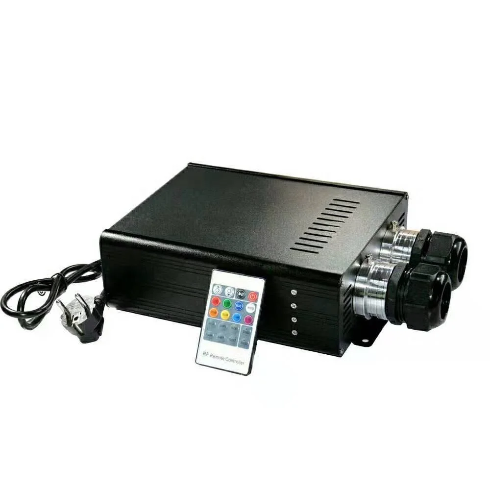 45w double head optical fiber light source,110V/220v input;with remote controller