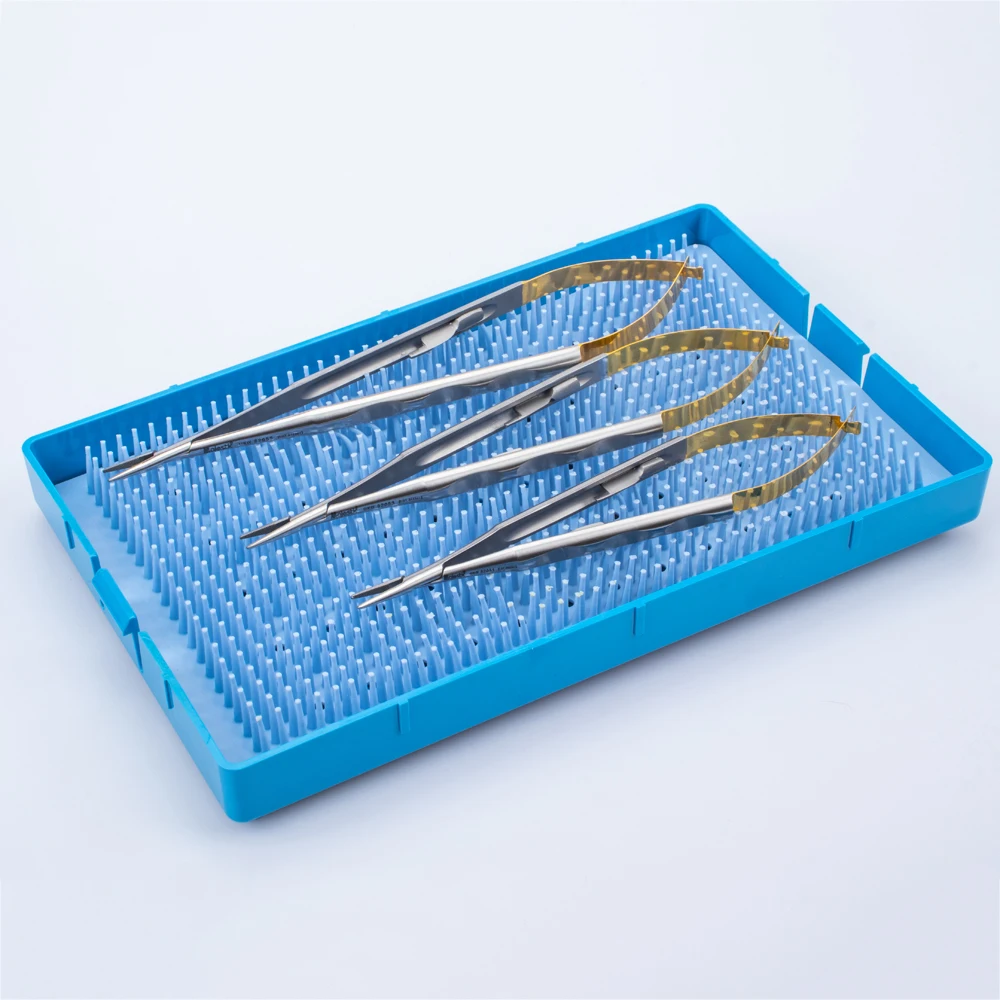 Хирургическое оборудование Стоматологические инструменты Ce нержавеющая сталь микро иглы держатель зубные щипцы