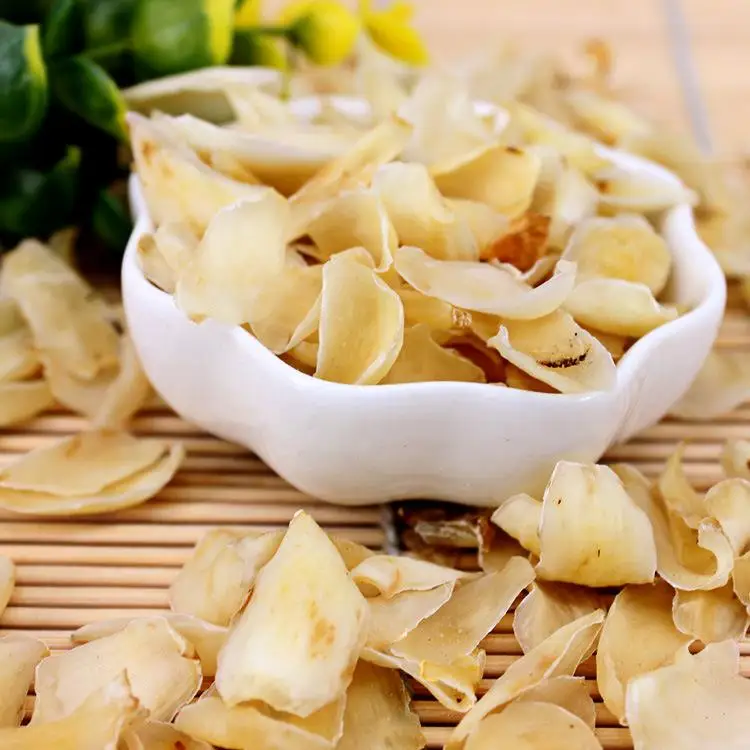 Chinese Traditional Herbal Tea Dried Lily Bulbs Healthy Food Bai He Calla Lily Bulbs Cut Tea