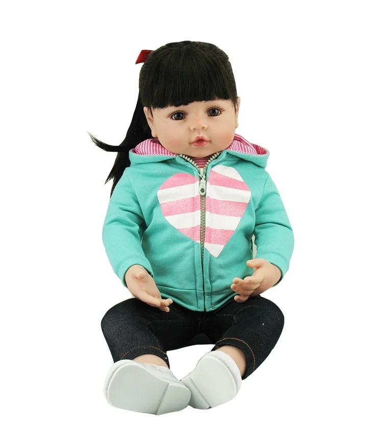 
Hot Selling Children Toy Silicon Reborn Doll Realistic DIY Children Toy Doll Model 
