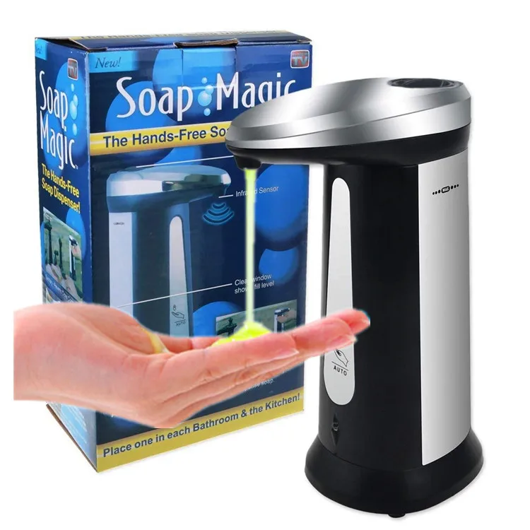 New 400Ml Touch Free Touchless Sensor Contactless Dispenser Stand Automatic Soap Dispenser
