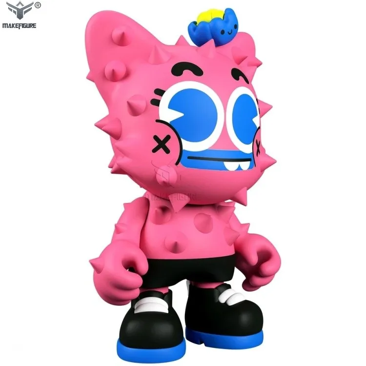 collectible vinyl action figure toy, 9inch pink color vinyl action figure, custom made pvc vinyl action figure with thorn body