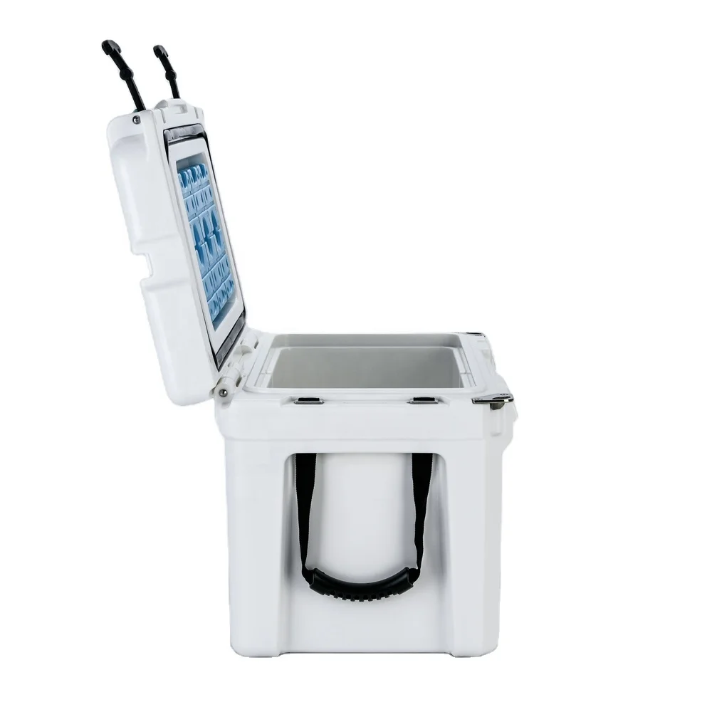 ODM factory 40QT LLDPE large rotomolded Camping picnic ice Cooler Box with PU insulation