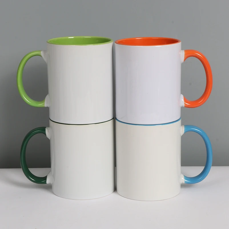 Wholesale Ceramic mug Custom Logo Coffee Mug Milk Cup White Blank Sublimation Mugs