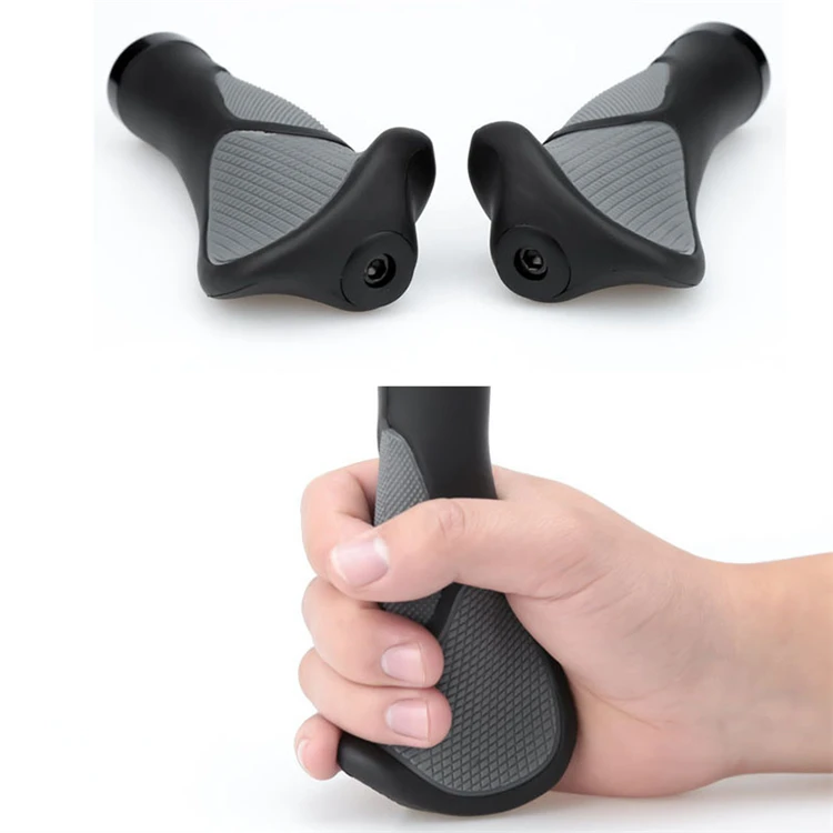 Ergonomic Design Integrated MTB Cycling Hand Rest Anti-skid Grips For Bicycle