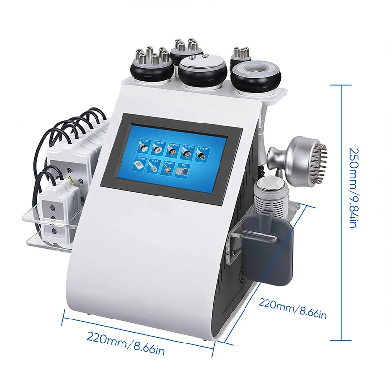 M 9 In 1 Vacuum 40k Cavitation Rf Lipo Laser Kim 8 Especial Slimming System Rf Lipo Cavitation Machine