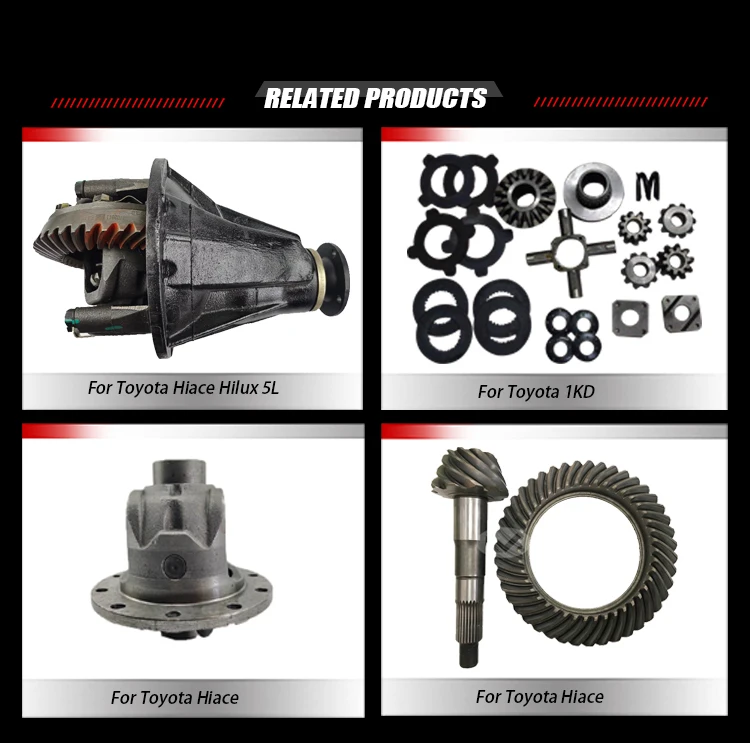 hiace differential parts