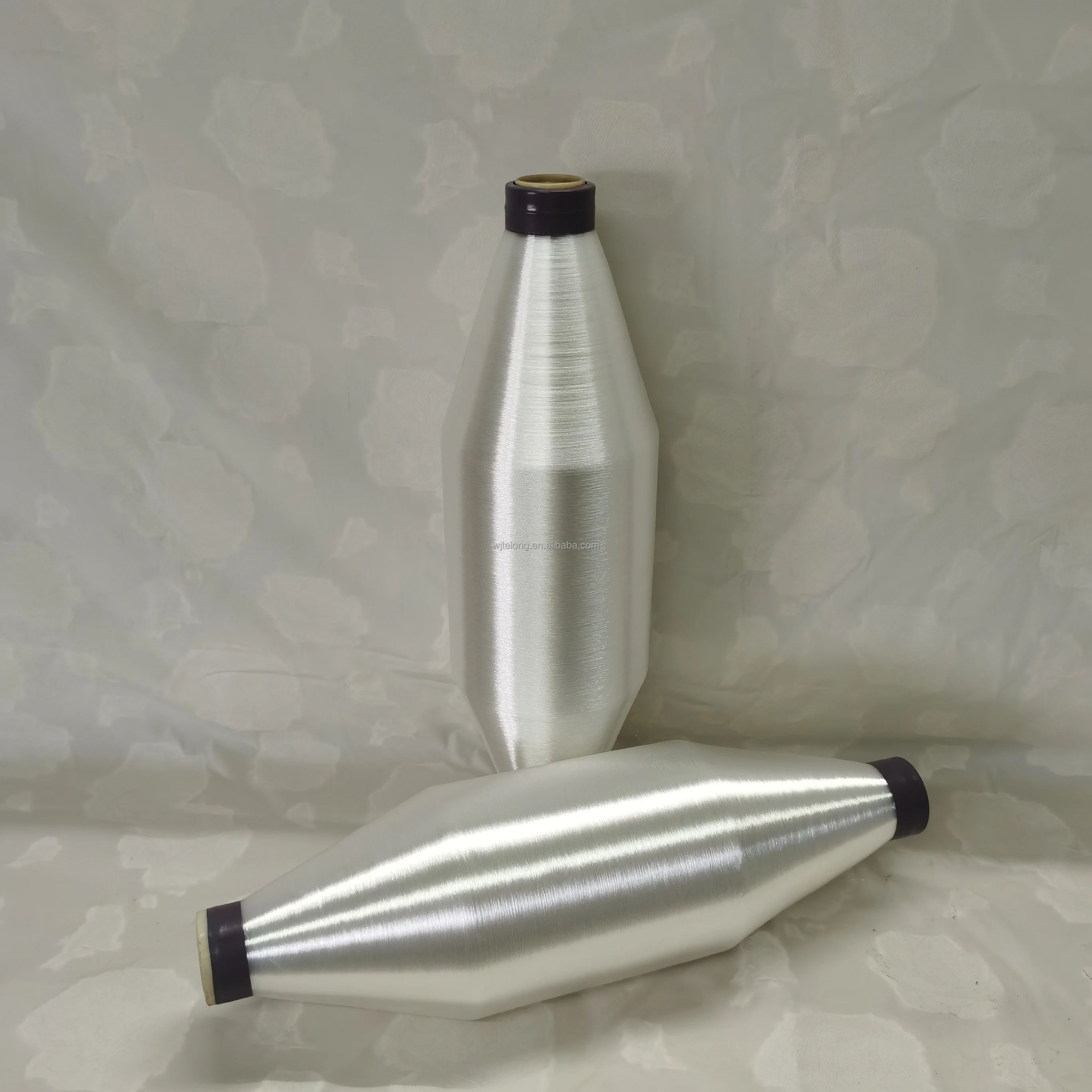 Горячая Распродажа, переработанная PRE-CONSUMER 30D/1F полиамидная нейлоновая PA6 30D Круглая Яркая однонитевая пряжа, 100% переработанная пряжа