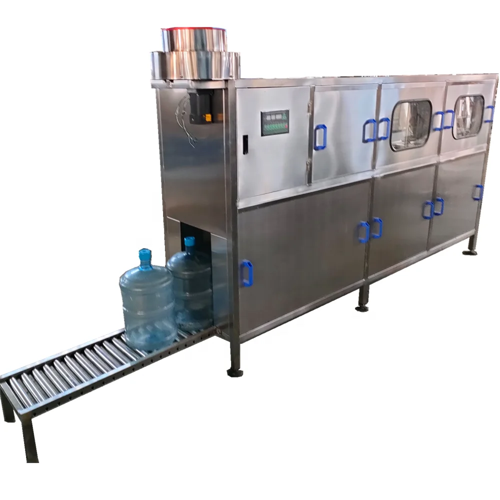 Manufacturer Automatic 3&5 Gallon 18.9 Liter Drinking Bottled Jar Barrel Bucket Pure Mineral Water Filling Bottling Machine