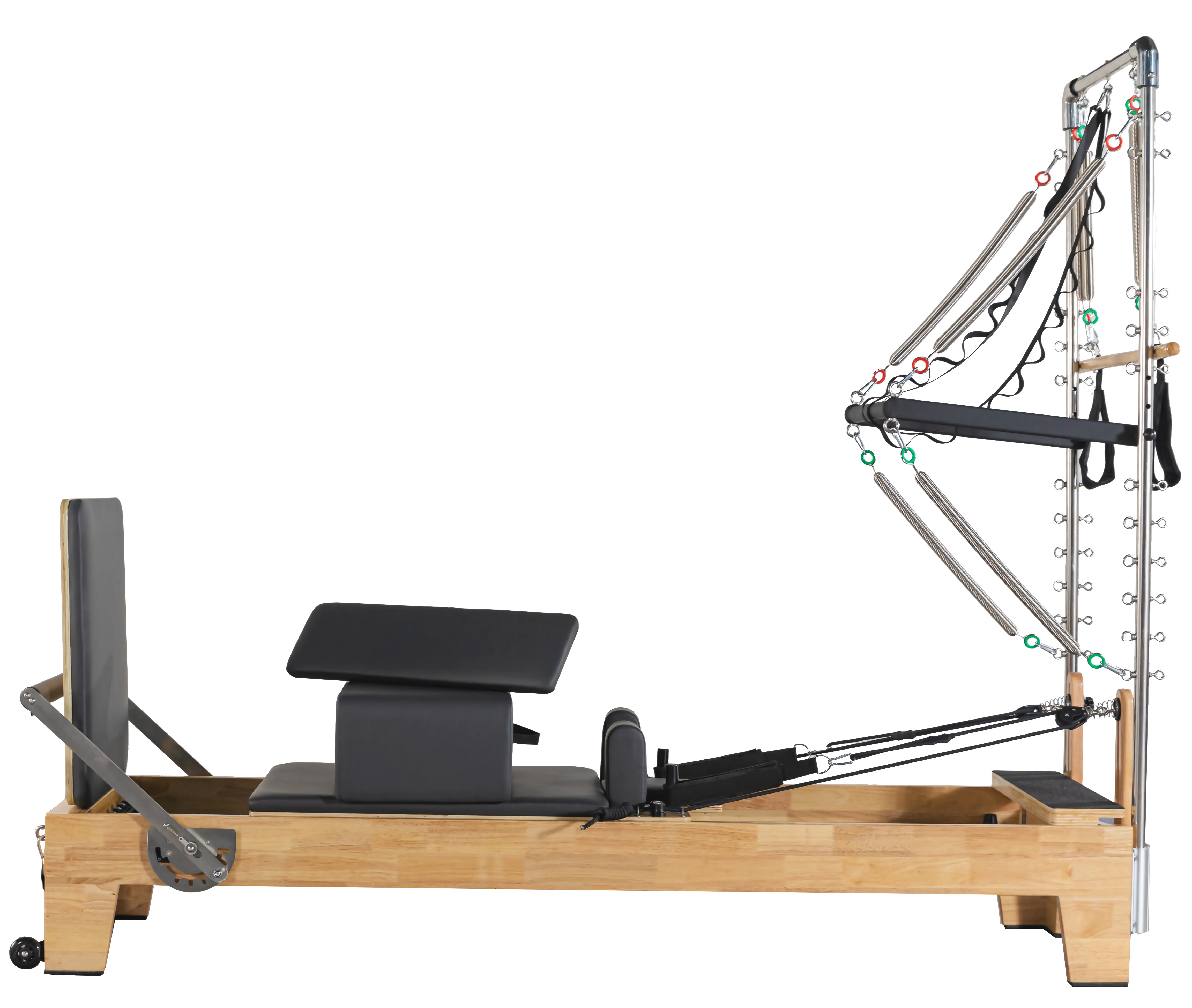 High quality best sale gym fitness sets pilates reformer with half tower professional pilates reformers cadillac for home