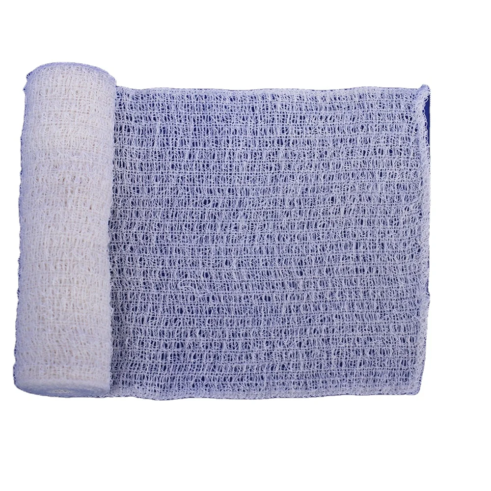15cm*4.5m Factory direct sell High quality and fair price Medical Spandex Elastic Cotton Crepe Bandage