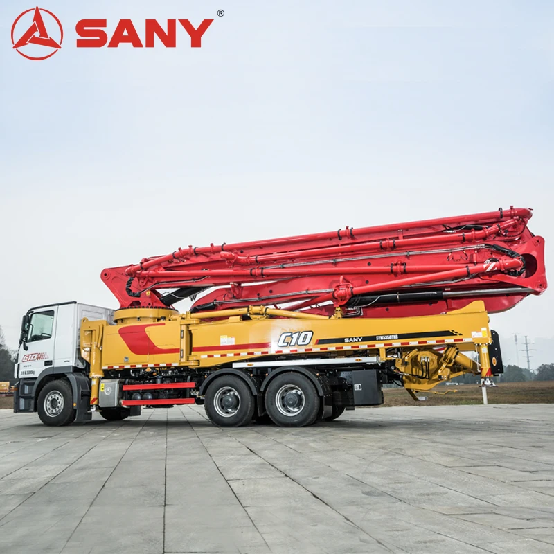 Sany Cement Boom Pump Concrete Pump Truck Reach 67m Concrete Pumper