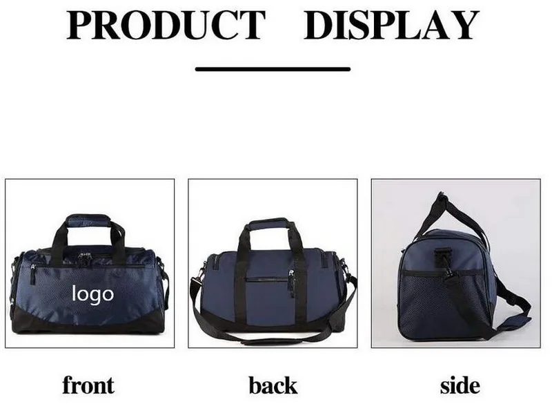 Cheap Promotional Polyester Duffel Sports Bags American Football Gym Travel Weekender Custom Waterproof Duffle Bag