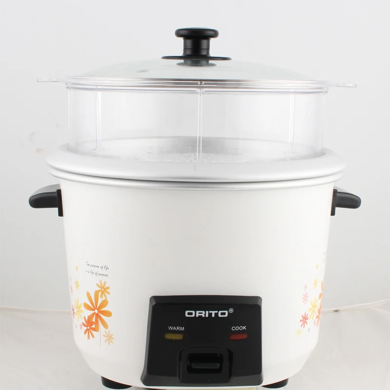 New design 8 cup Pot Style Cooker National 1.8l Mini Rice Cooker With Food Steamer
