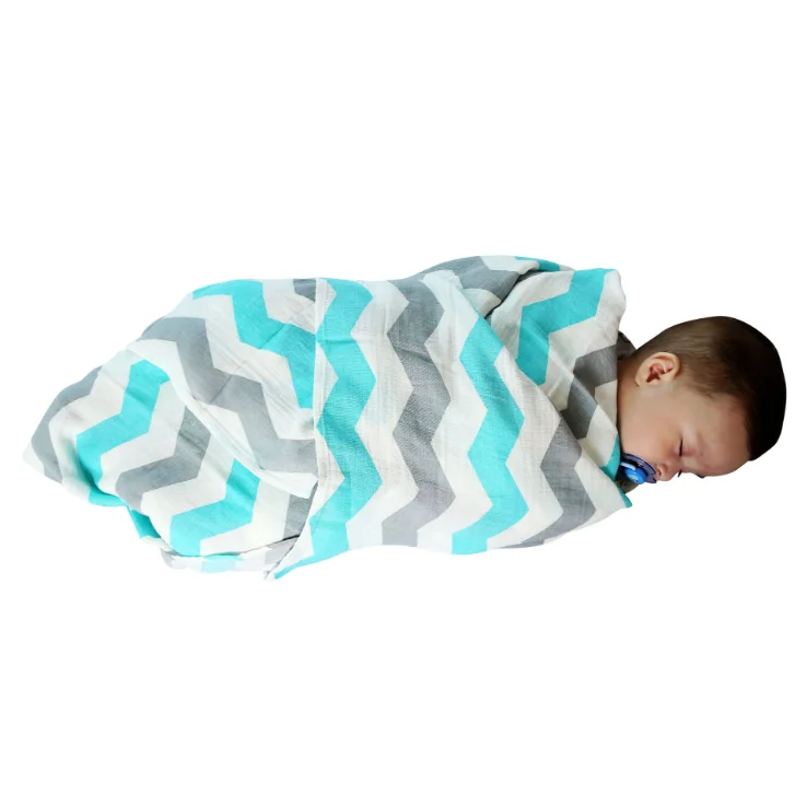 nursery shower gift set unisex neutral muslin organic cotton swaddle blanket