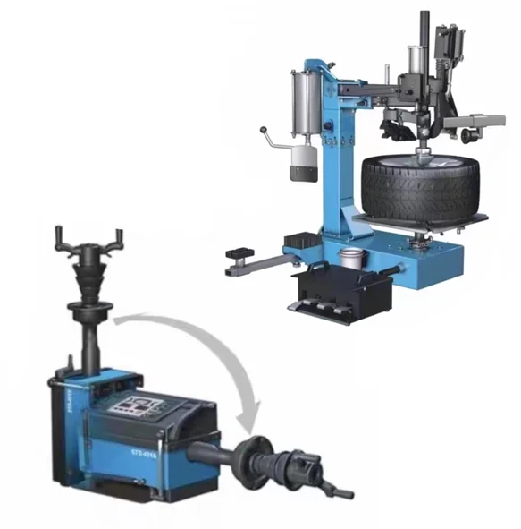 portable Wheel balancing & Tire changing machine Mobile car mounted repair station Vehicle maintenance equipment