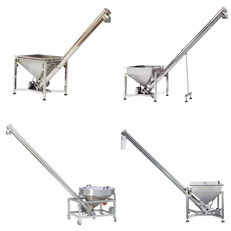 Винтовой конвейер для кофейного порошка, шнека, песка, опилок, спиральной машины