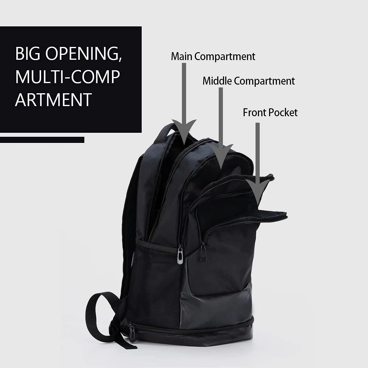 Free sample Travel Laptop Backpack Business Backpacks Casual Hiking Daypack, shoe compartment, luggage strap, anti-th