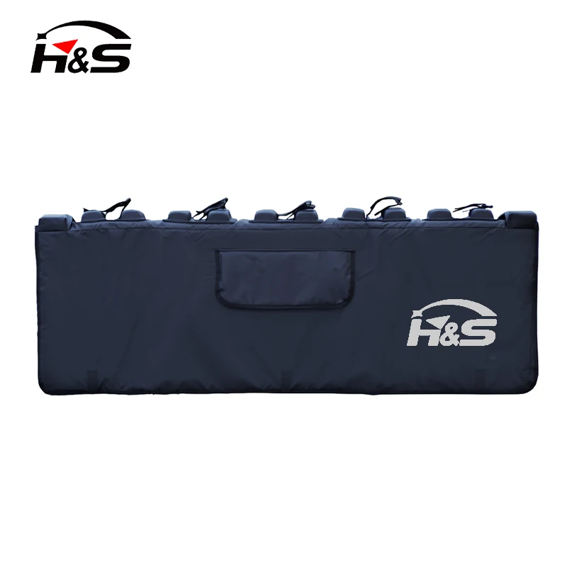 Super popular Heavy duty Trunk tailgate bike pad mountain bike tailgate pad Pick up tailgate pad for 5 bikes