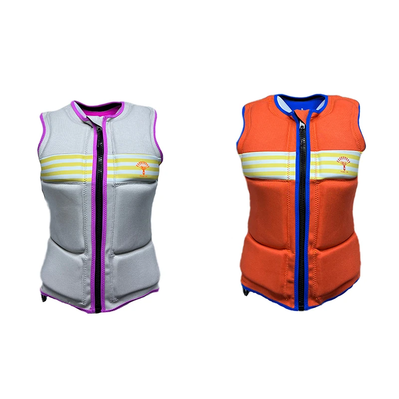 Adult Customized Swimming Life Vest Wholesale Neoprene Life Jacket for Water Sports  Chalecos Salvavidas
