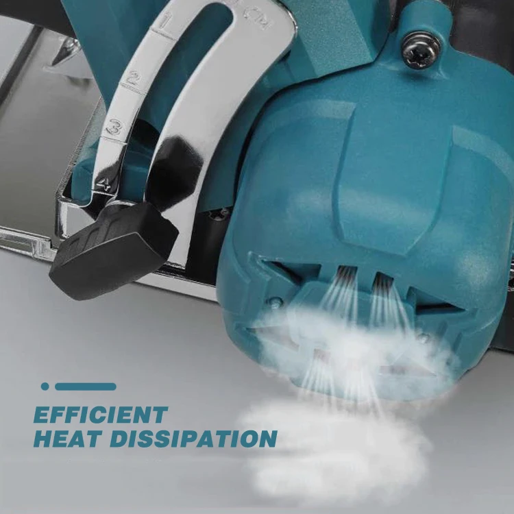 KM high quality hot sell portable 80mm brushless portable wood cutting circular saw machine for wood