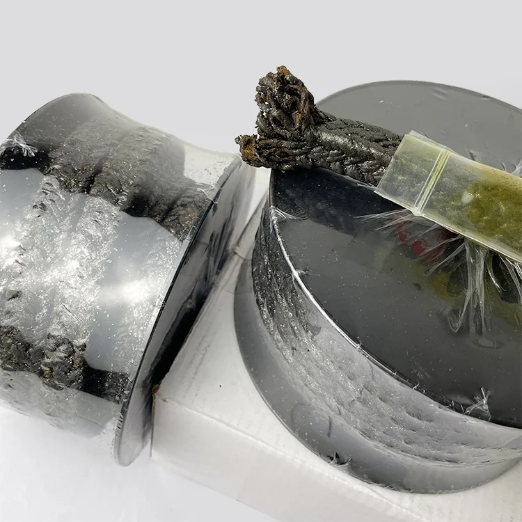 Non Asbestos gland packing with graphite impregnation