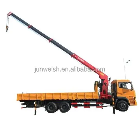 lifting machinery 10 Ton Knuckle Sany Boom mounted Truck Crane SPS25000 SPS5000 with quality guarantee low pricefor sale