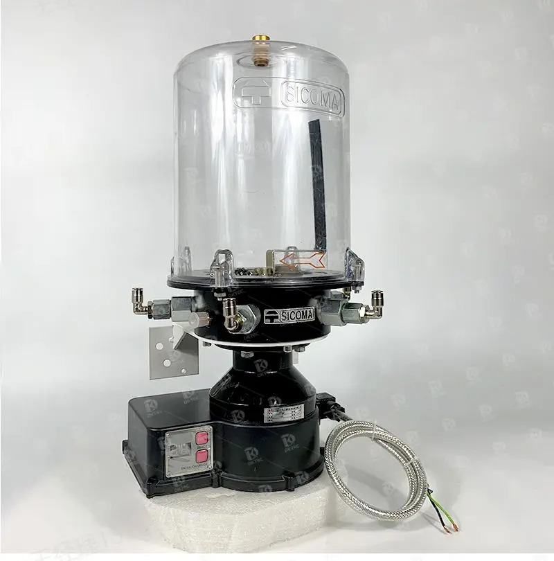 Automatic SICOMA electric lubrication pump 302.DC402 for concrete batching plant,  380 24V butter pump grease thick oil pump