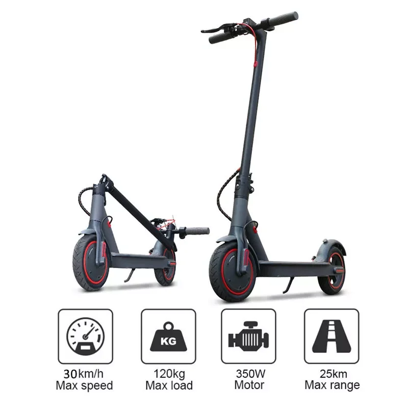 2023 NEW US EU Warehouse Fast M365 E Scooter Electric Free Shipping  Electrico APP Electrique Electric Scooter