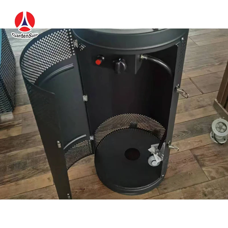 Chinese Factory good design tabletop propane fire pit stainless steel fire pit round CE approved