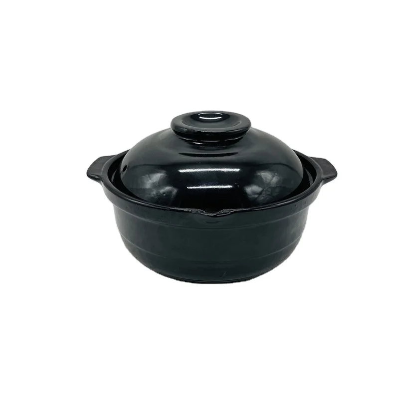 Large amount of the price  Cheap casserole   Ceramic casserole 2600ml   It can be boiled over an open flame and reused