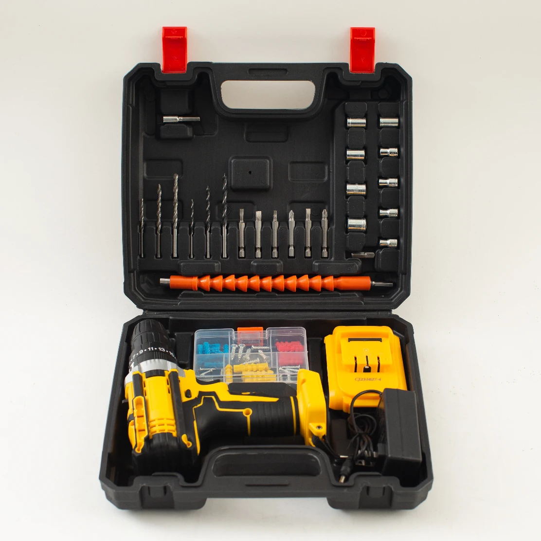 21V Cordless Drill Multi-Function Electric Screwdriver Set Electric Power Drill Hand Tools Power Brushless 10mm Electric Drill