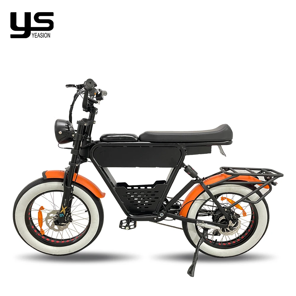 new electric bicycle 35AH 48V 1000W 20 inch silent tire urban leisure electric bike cycle fat bike
