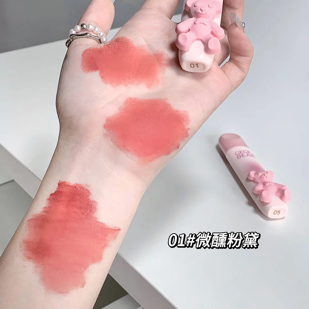 Tender Velvet Lip Glaze Soft Mist White Matte Lip Balm Long Lasting Non-Stick Cup Lip Liner Cream Form with MSDS Certification