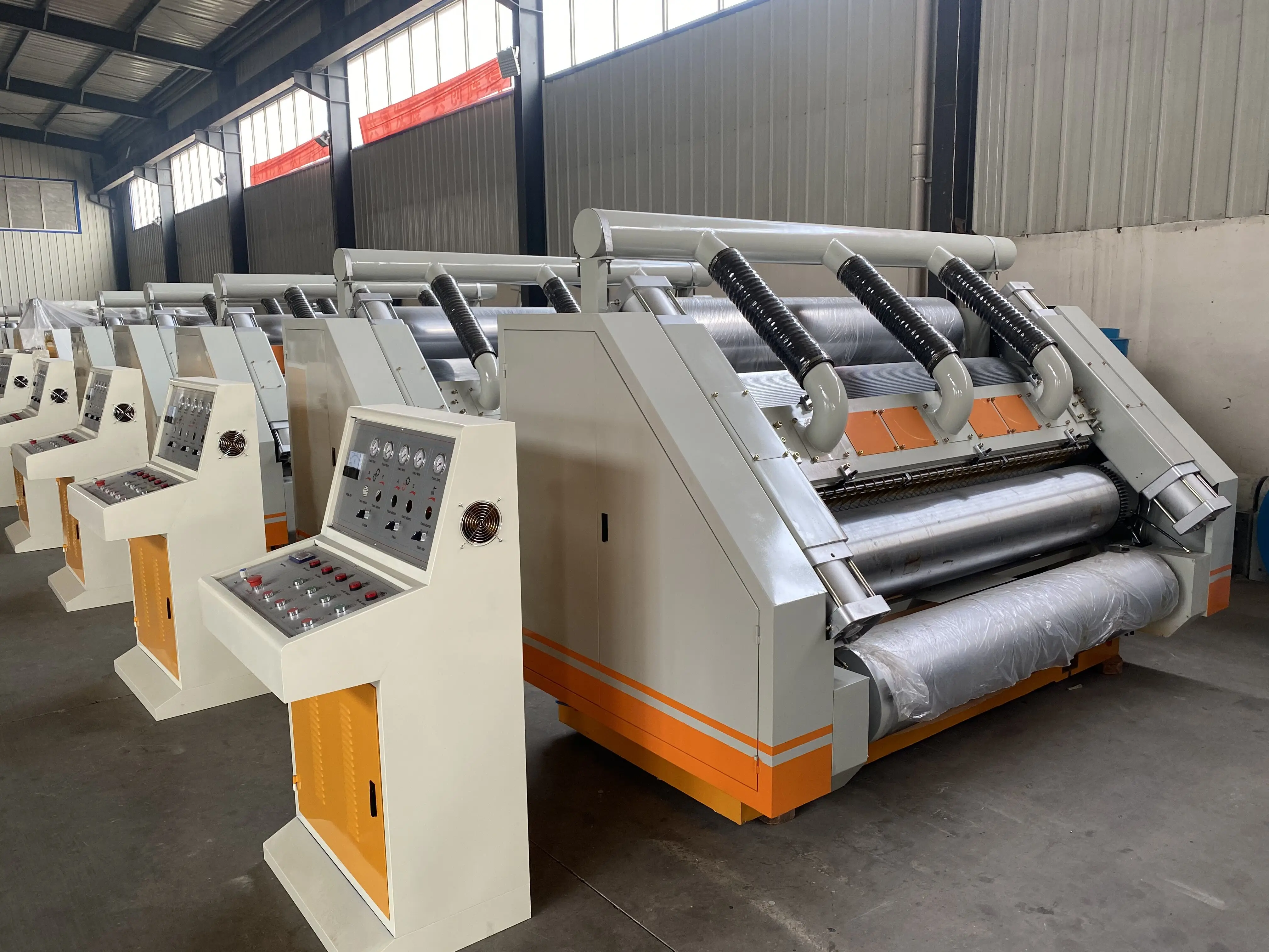 SF-280 Fingerless type corrugated carton making machine /electric heating single facer