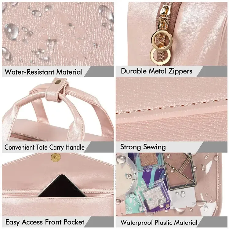 Personal High Quality Makeup Bag Travel Hanging Toiletry Bag Beauty Makeup Organizer Bag Cosmetics With Pouches