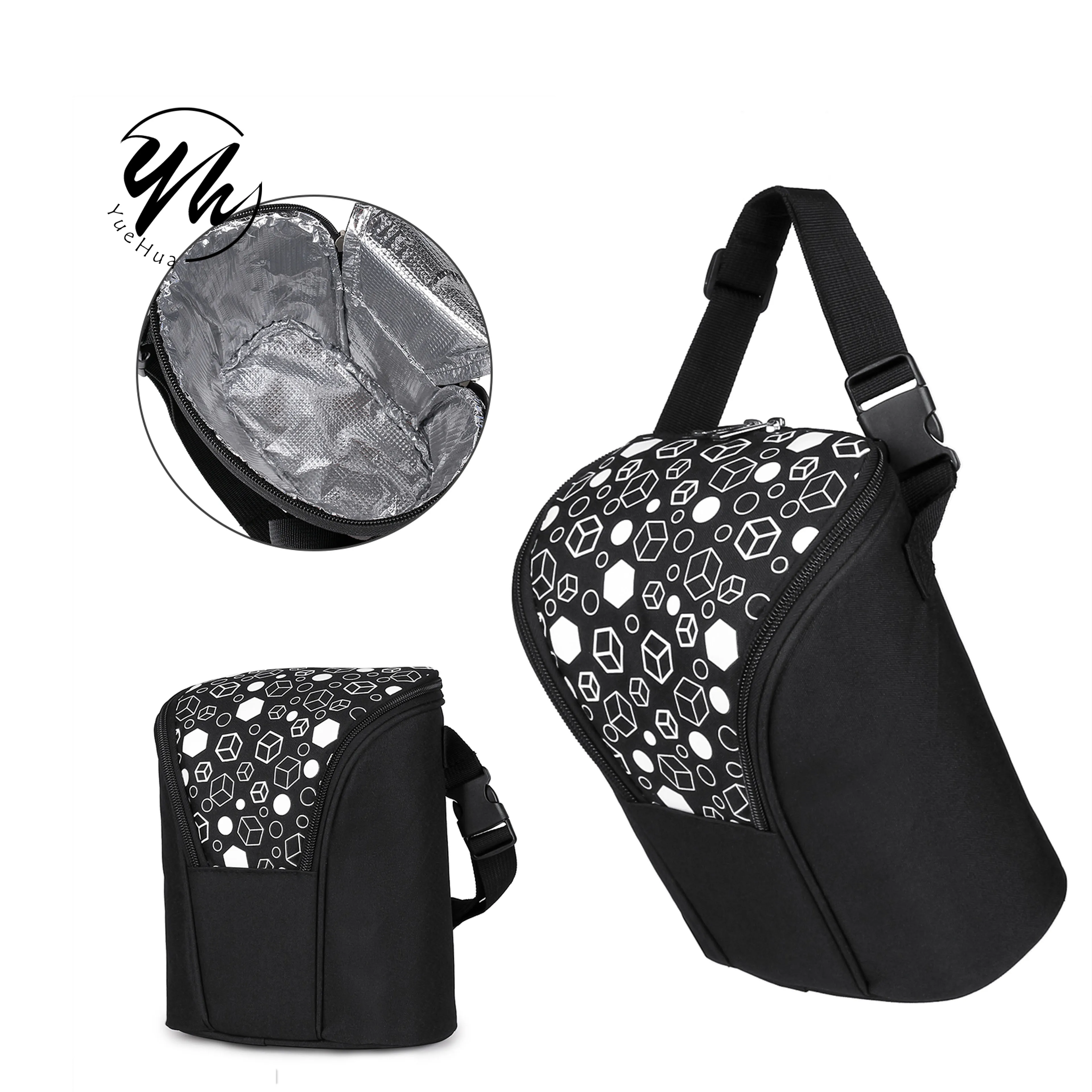 Tote Cooler Bag Insulated Bottle Bag with Ice Pack Portable Waterproof Cooler Bag Great for Nursing Baby Mom Daycare