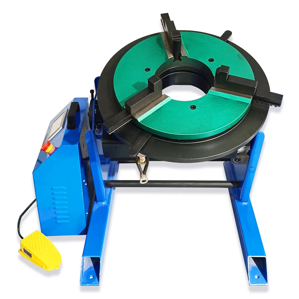 200Kg Plate Welding Positioner 220V linkage welding Mig Tig industrial Rotary welding Turntable