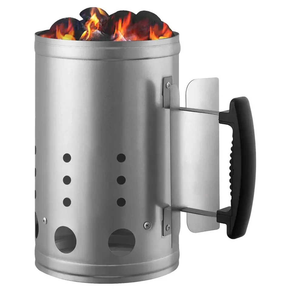 New Product 2022 BBQ Fire Starter BBQ Charcoal Chimney Starter for Outdoor Camping
