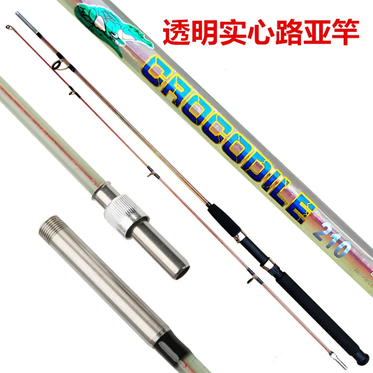 Glass Fiber Reinforced Plastic Integrated Plug Rod Solid Road Sub-rod 1.8/2.1m Hard Screw/socket Wholesale