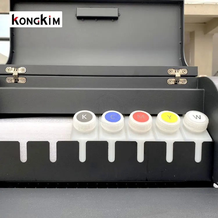 A3 DTG printer for t-shirt KONGKIM double i3200 heads DTG printer printing machine