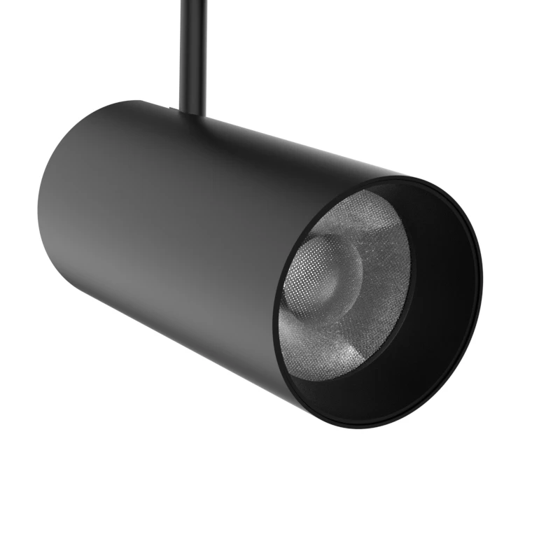 Commercial track rail lighting system 20w 30w focus spot light Dimmable adjustable Indoor Aluminum ceiling cob led track light