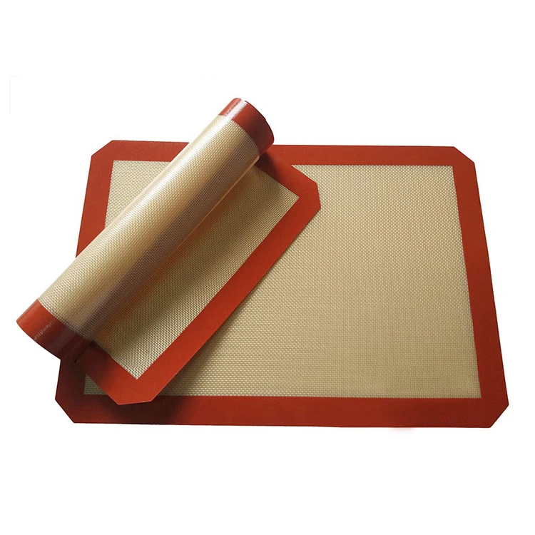 Food Safe Non Stick Silicone Baking Mat Pizza Cookie Cake Silicone Cooking Mat