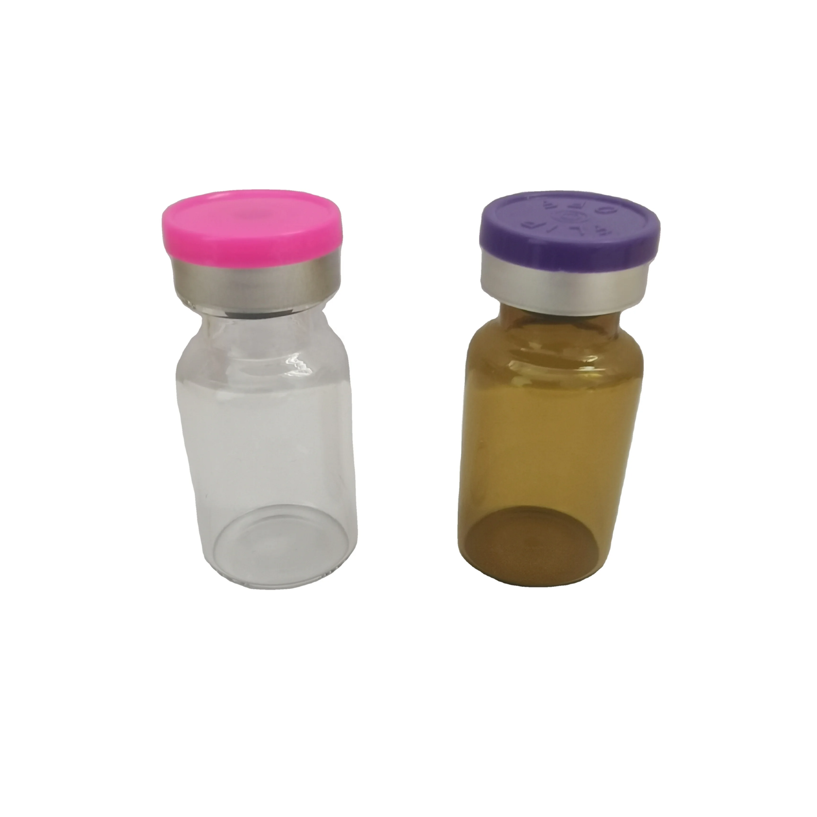 10R 13.5ml  injection vial tubular borosilicate medical clear amber glass vials