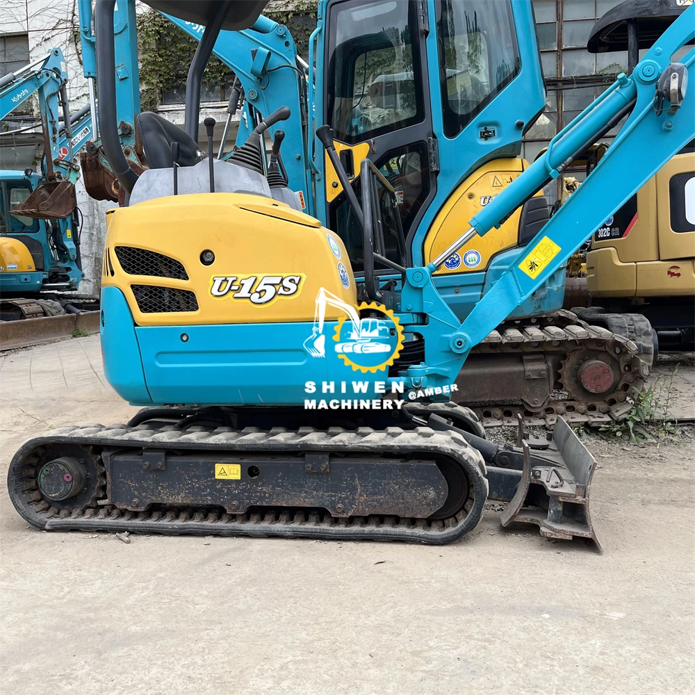 High quality crawler digging machine mini kubota U15 excavator,  U17 U25 U15-3 U15-3S U20-3S U30-3S earth-moving machinery