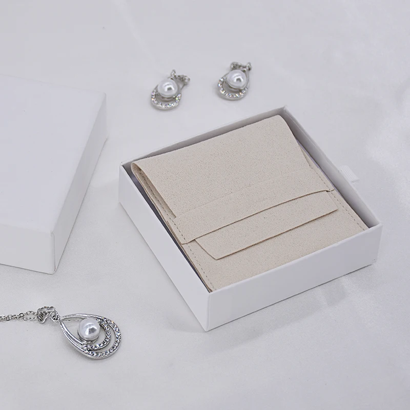 Роскошный бархатный замшевый микрофибра маленький мешочек для упаковки ювелирных изделий с напечатанным логотипом коробки на заказ и индивидуальные мешочки для ювелирных изделий