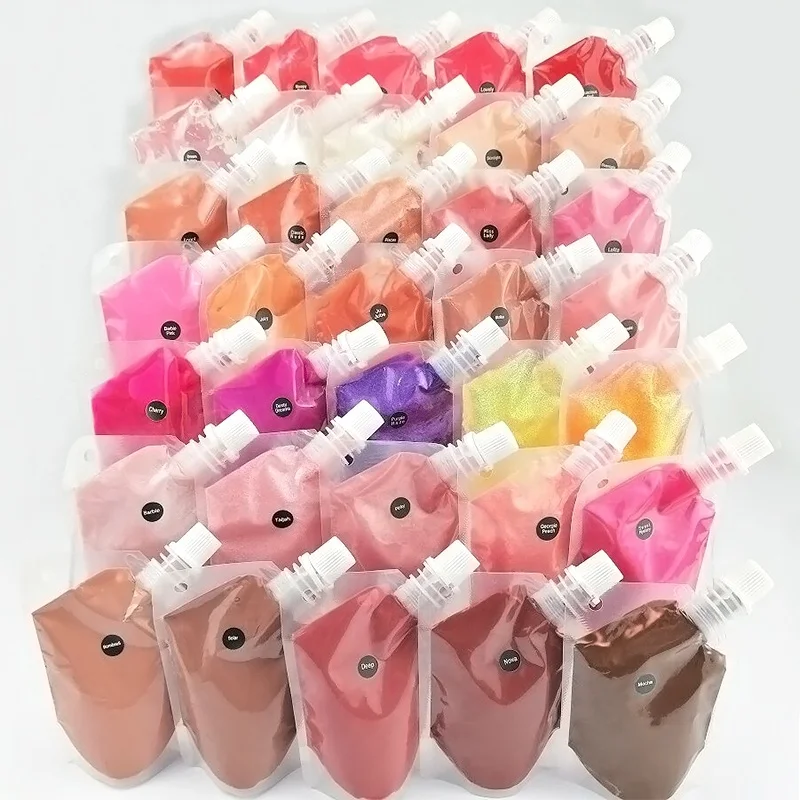 Оптовая продажа, блестящий блеск для губ для веганов, база, косметика, нюдовый макияж, матовая прозрачная база для губ «сделай сам»