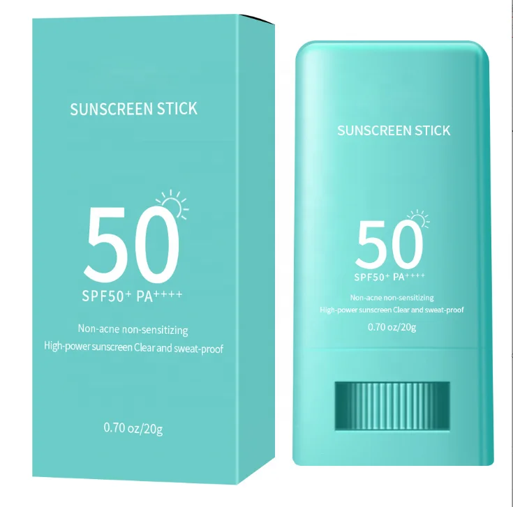 Sunscreen Manufacturer Paraben-free UV Protection Lightening and Organic Mugwort Sunscreen SPF 50 Stick