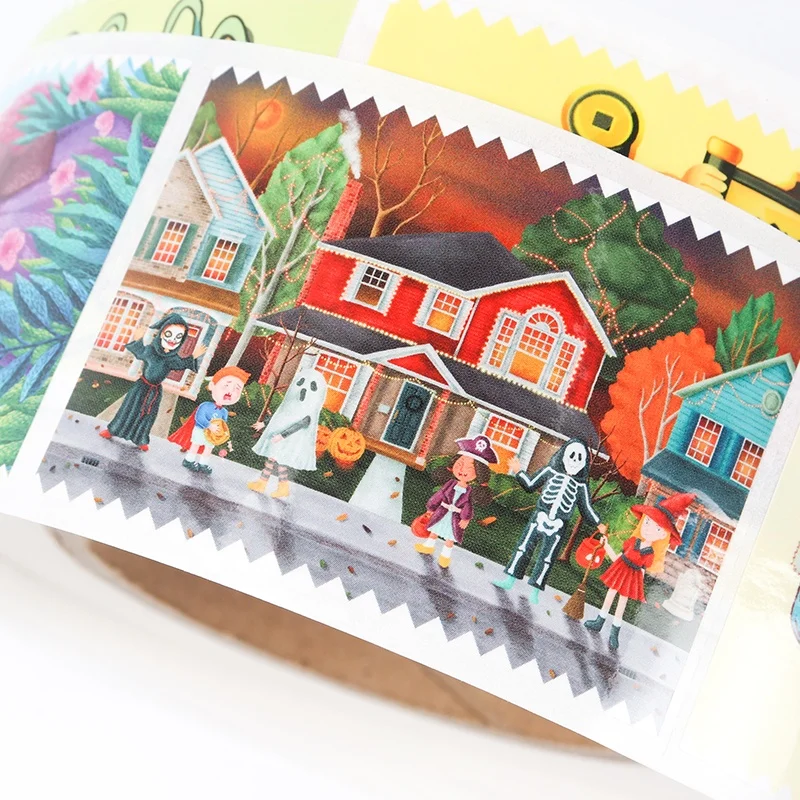 Custom printing slap vinyl vynal stickers roll computer science stickers paper computer stickers